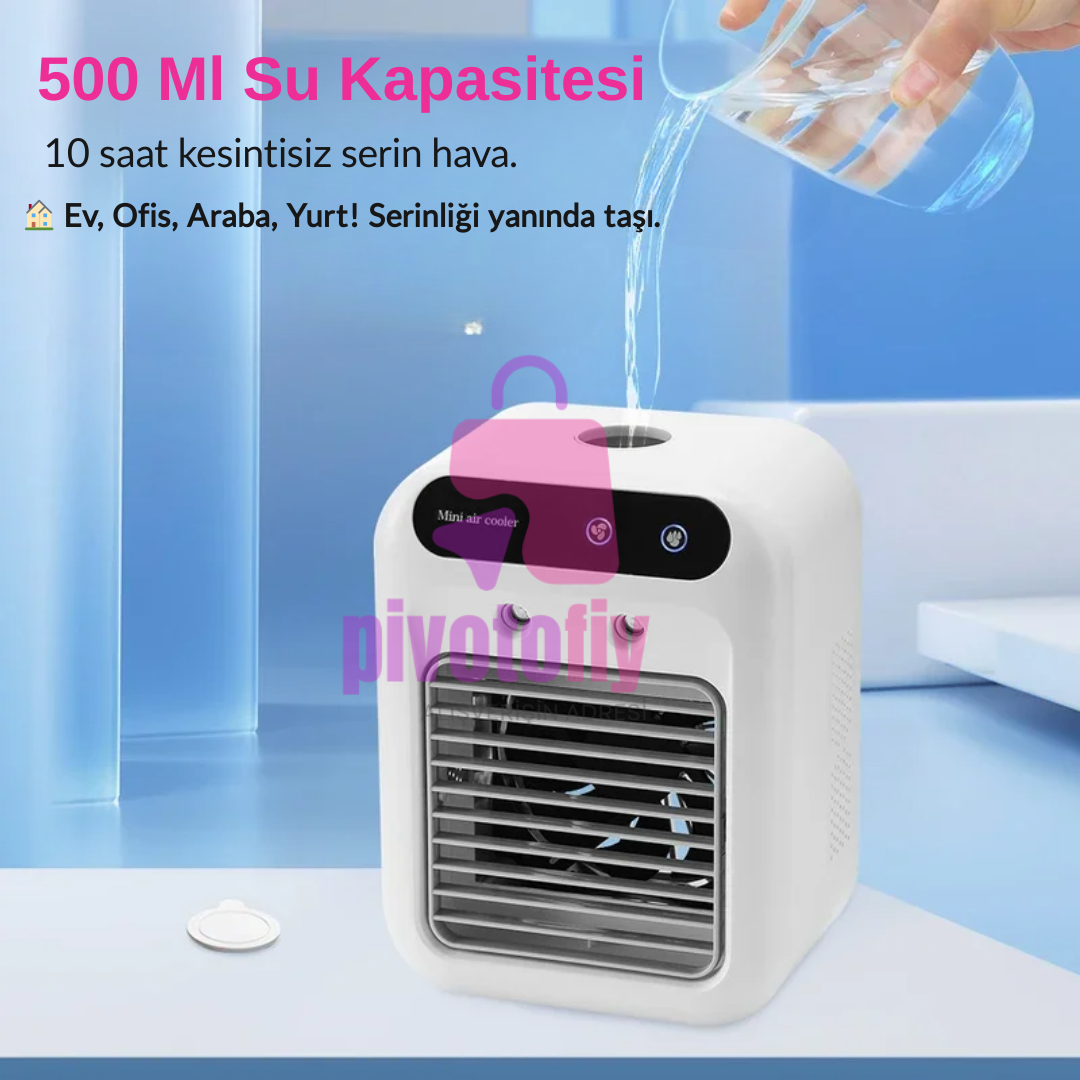 SerinMax – Taşınabilir Mini Soğutucu Fan