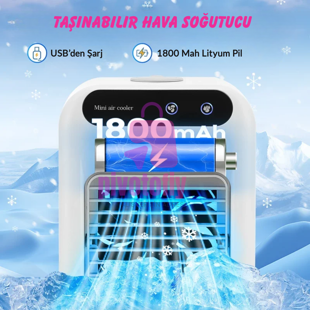 SerinMax – Taşınabilir Mini Soğutucu Fan