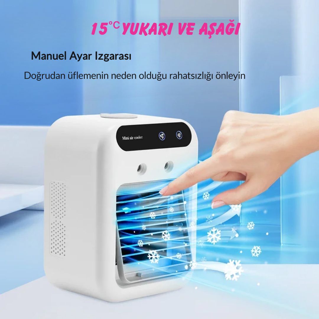 SerinMax – Taşınabilir Mini Soğutucu Fan