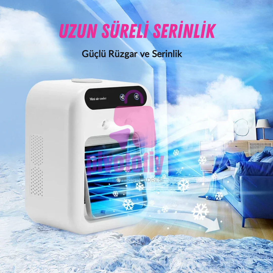 SerinMax – Taşınabilir Mini Soğutucu Fan